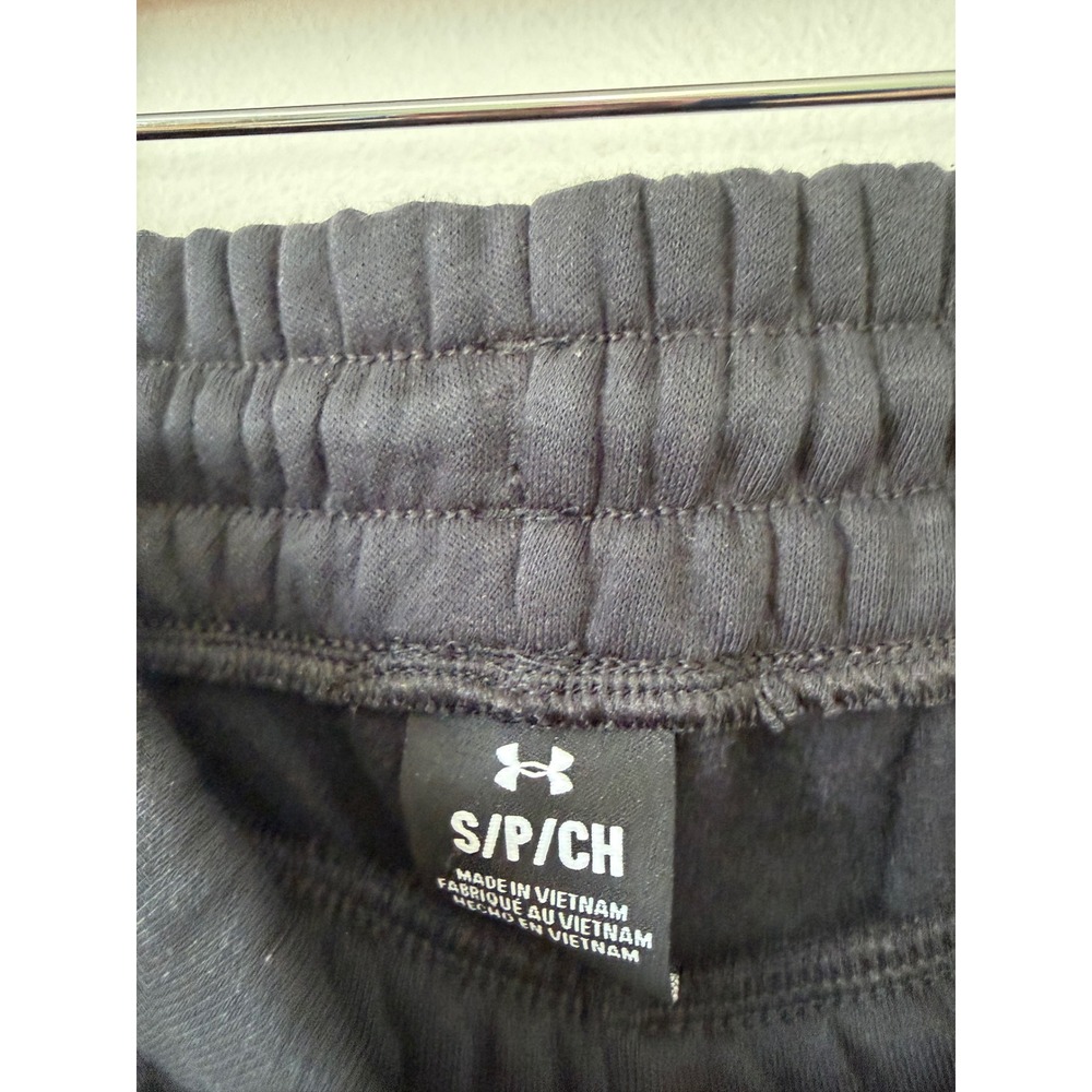 Under Armour Men's Straight Leg Sweatpants – Black – Size Small – NWOT - Picture 2 of 4
